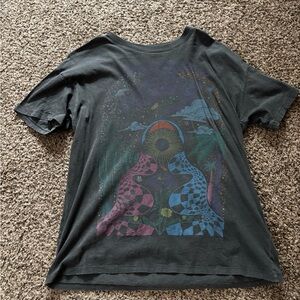 Hollister Black Graphic Short Sleeve Tee